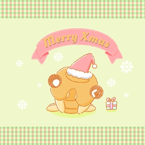 アノマロカリスサンタのイラスト