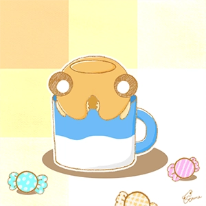 おやつタイムアノマロカリスのイラスト
